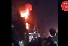 Cylinder bursts after gas leakage in a house in Narol: 2 die in massive fire