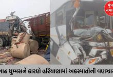 Dense fog causes accidents in Haryana: Bus, truck and car collide, many passengers injured