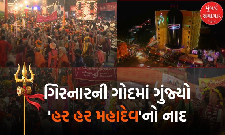 હર હર મહાદેવના ગગનભેદી નાદ સાથે મૃગીકુંડમાં શાહી સ્નાન બાદ મહા શિવરાત્રિ મેળાની પૂર્ણાહુતિ!