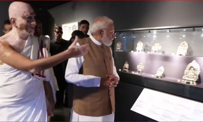 PM મોદીએ ગાંધીનગરના કોબામાં સમ્રાટ સંપ્રતિ મ્યુઝિયમનું લોકાર્પણ કર્યું, જાણો શું છે ખાસિયત