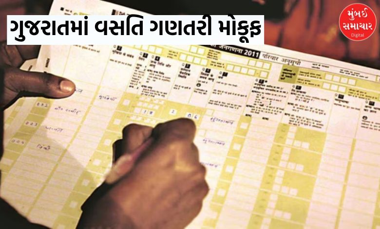 ગુજરાતમાં 5 એપ્રિલથી શરૂ થનારી વસતિ ગણતરી મોકૂફ, જાણો શું છે કારણ?