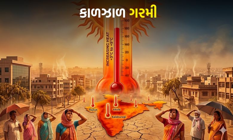 અકોલા-કલાબુરગી દેશના સૌથી ગરમ શહેર, રાજકોટ પણ લિસ્ટમાં
