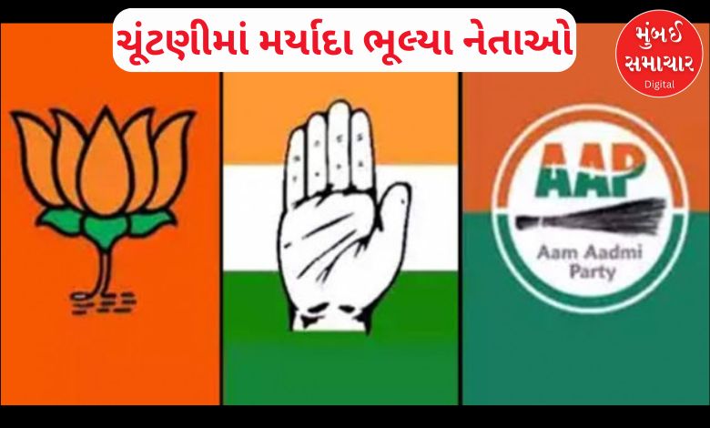 ચૂંટણી ટાણે નેતાઓનો વાણી વિલાસ: ક્યાંક ગાળોની ગુંજ તો ક્યાંક ભગવાનના નામે ધમકી