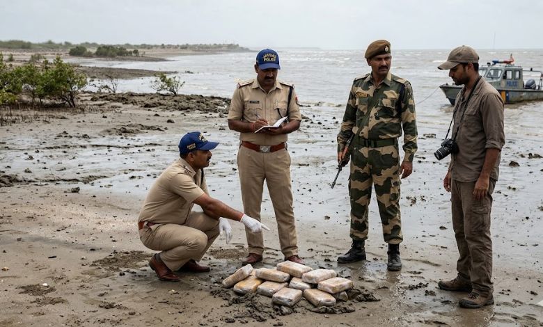 ડ્રગ્સના પેકેટો મળવાનો સિલસિલો યથાવત: જખૌના ખિદરત ટાપુ પરથી ચરસના ૧૦ બિનવારસુ પેકેટ ઝડપાયા
