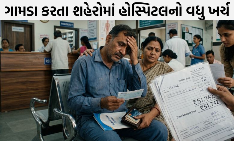 ગુજરાતીઓના ખિસ્સા પર હોસ્પિટલના બિલનો ભાર, દેશના ટોપ-5 મોંઘા રાજ્યોમાં સમાવેશ