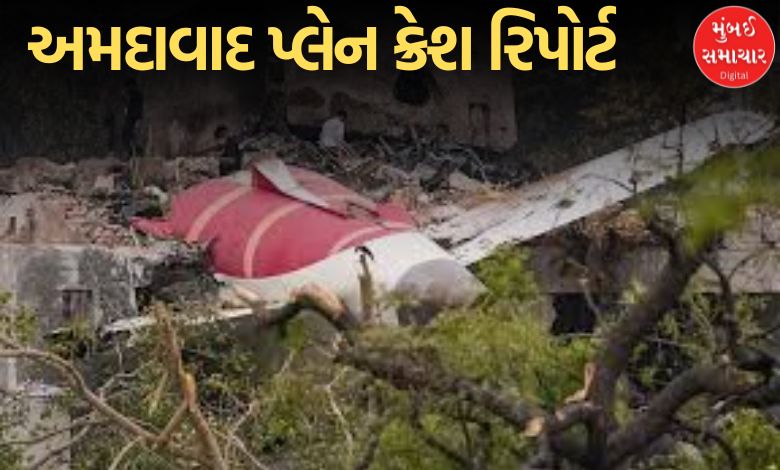 અમદાવાદ પ્લેન ક્રેશનો રિપોર્ટ એક મહિનામાં જાહેર કરવાની સરકારની જાહેરાત