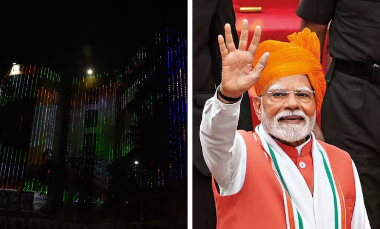 પીએમ મોદીને વધાવવા જામનગર સજ્જ, રોશનીના અવનવા શણગારથી ઝળહળી ઉઠ્યું શહેર