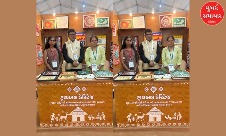 આદિવાસી હસ્તકલાની ધૂમ: સુરતમાં 5 દિવસમાં કરી 5 લાખની કમાણી