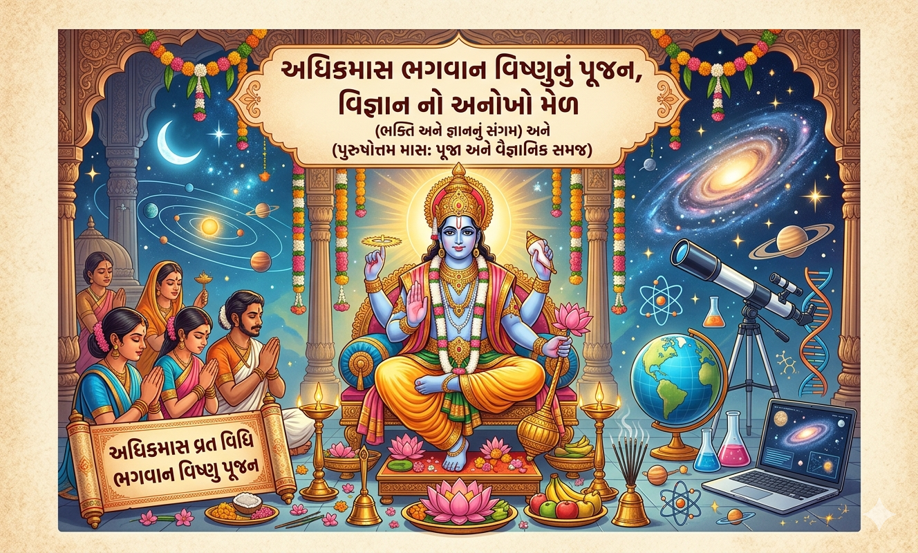 48 કલાક બાદ શરૂ થશે અધિક માસ, જાણો કેમ દર ત્રણ વર્ષે જ પંચાંગમાં ઉમેરાય છે એક વધારાનો મહિનો? મોટાભાગના લોકોને નથી ખબર કારણ...
