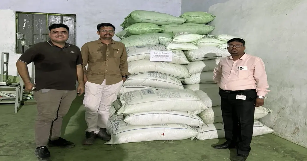ઊંઝામાં ફૂડ વિભાગનો સપાટો: લાયસન્સ વગર ચાલતી ફેક્ટરીમાંથી 3,548 કિલો કેમિકલયુક્ત વરિયાળી જપ્ત