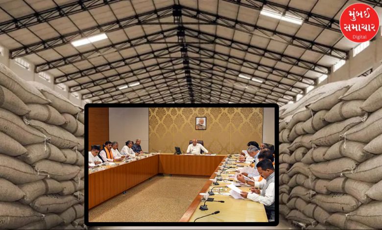 ગુજરાતમાં પાક સંગ્રહ સ્ટ્રક્ચર યોજનાના વ્યાપ અને સહાયમાં વધારાને કેબિનેટની મંજૂરી
