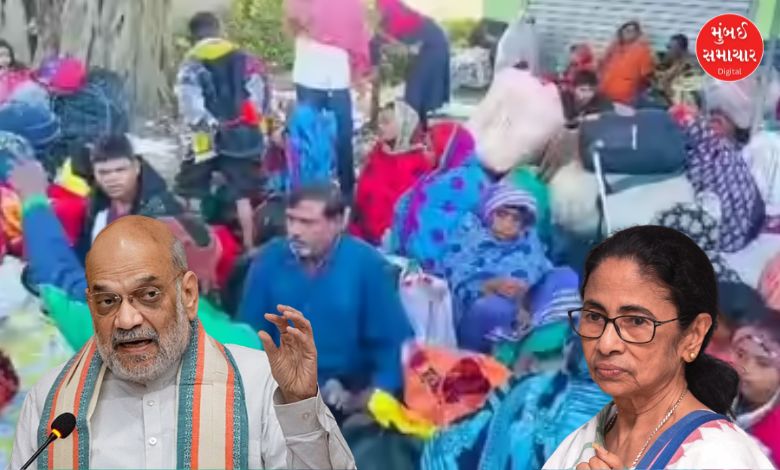 ‘ઘૂસણખોરો પોતે જ પાછા ચાલ્યા જાય...’: અમદાવાદમાં અમિત શાહે મમતા બેનર્જી પર કર્યા આકરા પ્રહાર