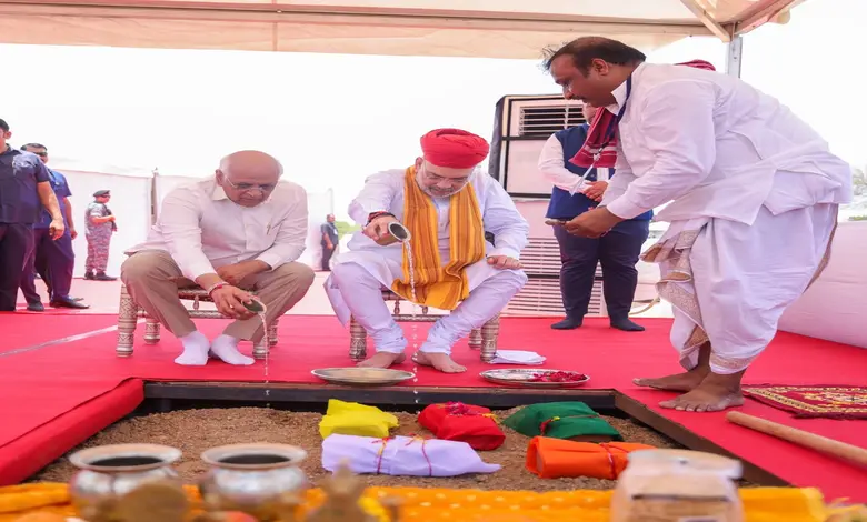 ગુજરાતમાં ગૃહ મંત્રી અમિત શાહના હસ્તે રૂપિયા 340 કરોડના વિકાસ કાર્યોનું લોકાર્પણ અને ખાતમુહૂર્ત