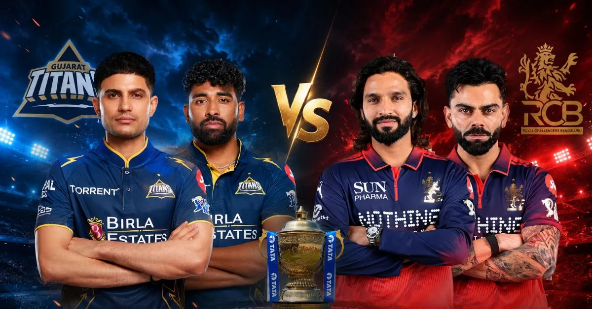 આજે IPLમાં RCB અને GT વચ્ચે જંગ, 'કિંગ' કોહલી અને 'પ્રિન્સ' ગિલમાં અમદાવાદમાં કોણ મારશે બાજી?