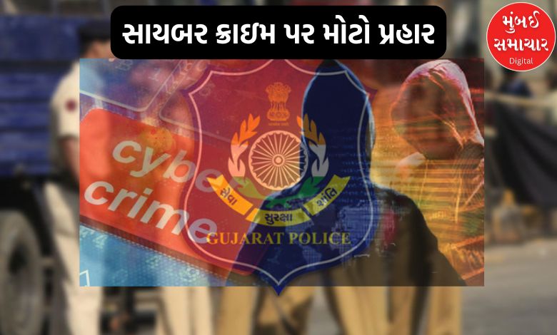 સાયબર ક્રાઇમ પર ગુજરાત પોલીસની સર્જિકલ સ્ટ્રાઇક: ₹2289 કરોડના ફ્રોડમાં 638 જેલભેગા, 913 મ્યૂલ અકાઉન્ટ સામે કાર્યવાહી