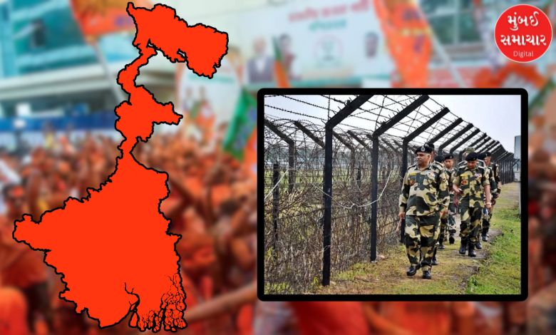 ભારત બાંગ્લાદેશ સરહદે ટેન્શન વધ્યું:  હિજરત કરનારાની સંખ્યા વધી, BSF સતર્ક