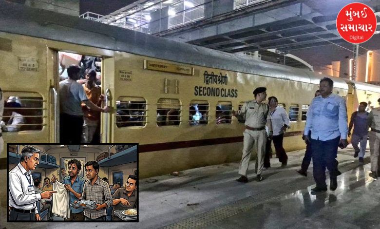 અમદાવાદ DRMનું સરપ્રાઈઝ ચેકિંગ: રાજધાની એક્સપ્રેસમાં ખરાબ ભોજન અને લિનન બદલ કોન્ટ્રાક્ટરોને ફટકાર્યો તોતિંગ દંડ