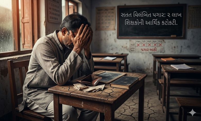 પ્રાથમિક શિક્ષકોનો પહેલી તારીખે નથી થતો પગાર! રેકોર્ડબ્રેક બજેટ હોવા છતાં પણ વિલંબ કેમ?