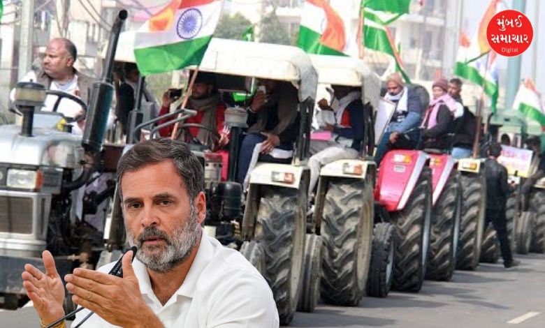 ગાંધીનગરમાં ગર્જશે કોંગ્રેસ: 1111 ટ્રેક્ટર સાથે સોમવારે યોજાશે 'ખેડૂત સત્યાગ્રહ યાત્રા'