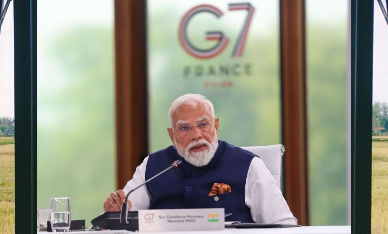 ભારતે વૈશ્વિક મંચ પર અમેરિકા સામે ભારતીય નાવિકોના મોતનો મુદ્દો ઉઠાવ્યો, જી-7 સમિટમાં શું બોલ્યા પીએઅ મોદી?