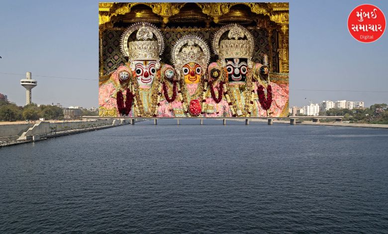 જગન્નાથજીની જળયાત્રા પૂર્વે સૂકીભઠ્ઠ સાબરમતી નદીમાં ફરી પાણી છોડાશે