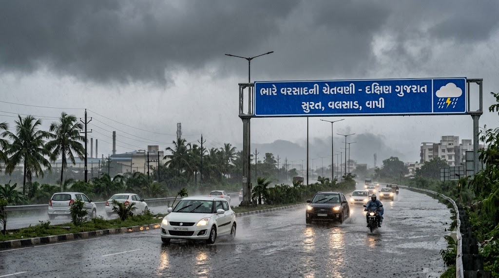 ગુજરાતમાં આગામી 3 કલાકમાં અહીં તૂટી પડશે ધોધમાર વરસાદ