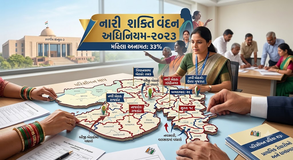ગુજરાતમાં લોકસભાની બેઠકો વધીને 39, વિધાનસભાની 273 થઈ શકે, શું છે કારણ ?