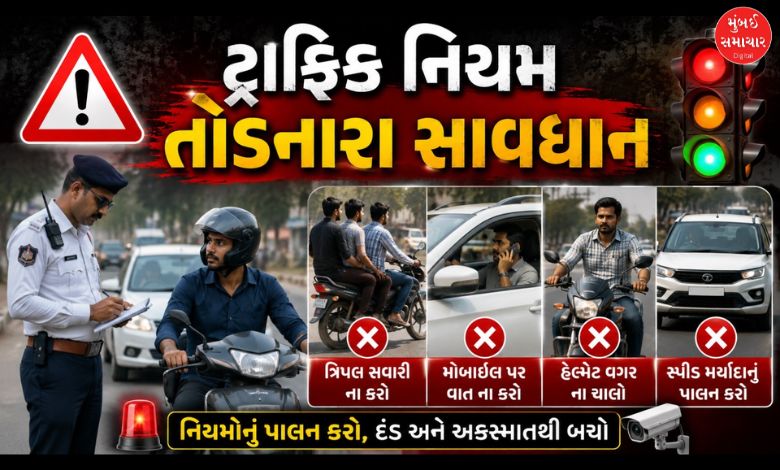 ગુજરાતમાં દર મિનિટે ફાટે છે 17 ઈ-ચલણઃ 1,600 કરોડથી વધુનો દંડ બાકી, દેશમાં ગુજરાત 7મા ક્રમે