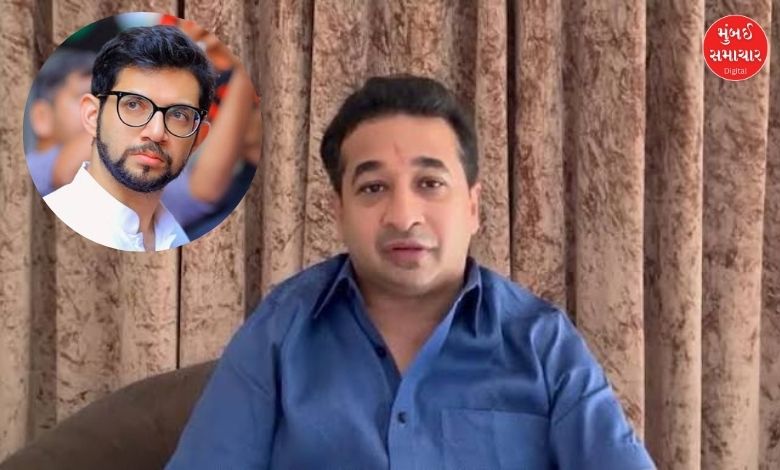 વિદેશ ભાગવાની તૈયારીમાંઃ નિતેશ રાણેએ આદિત્ય ઠાકરે માટે કર્યો મોટો દાવો