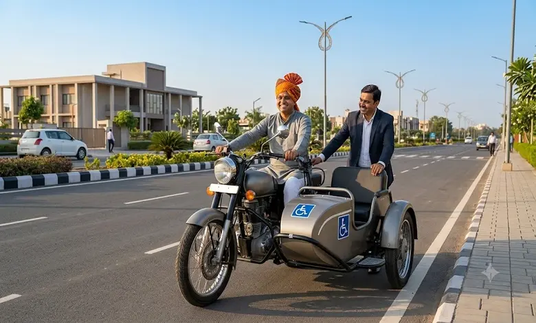 દિવ્યાંગજનો માટે ગુજરાત સરકારનો મોટો નિર્ણય: સાઇડકાર વાળી મોટરસાઇકલના નિયમો અંગે નવો પરિપત્ર જાહેર
