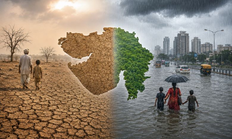 ગુજરાતના ક્યા 22 જિલ્લામાં સરેરાશથી ઓછો વરસાદ ? સૌરાષ્ટ્ર-કચ્છમાં સ્થિતી બહુ ખરાબ