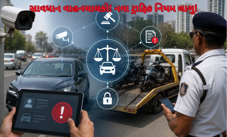 ટ્રાફિકના નિયમોનો ભંગ કરતા હો તો સુધરી જજો! મેમો મળ્યા બાદ દંડ નહીં ભરો તો વાહન થઈ શકે છે 'જપ્ત'