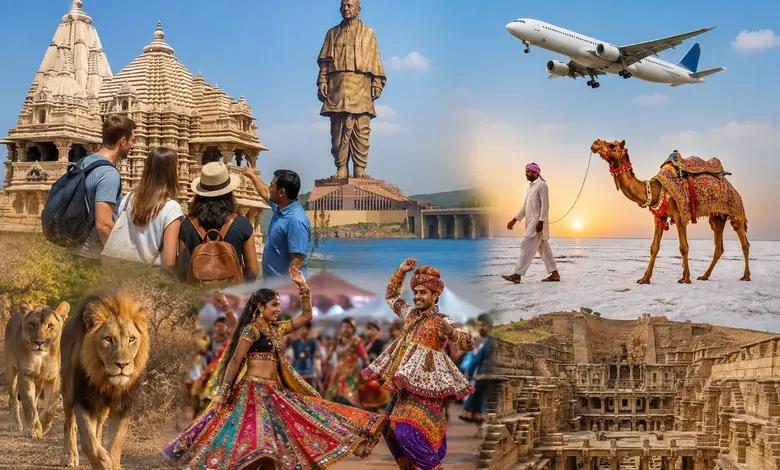 વિદેશી પર્યટકોને આકર્ષવામાં ગુજરાત દેશમાં પાંચમા ક્રમાંકે, દેશીઓને ખેંચવામાં આઠમા