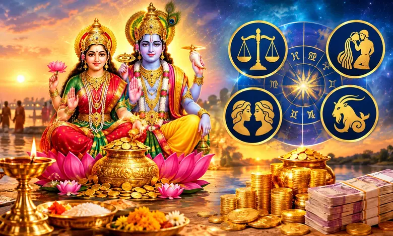 પિતૃ પક્ષના પહેલા જ દિવસે બનશે 'લક્ષ્મી-નારાયણ રાજયોગ', ચાર રાશિના જાતકો બનશે માલામાલ...