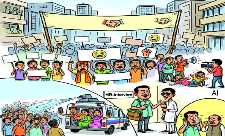 મસ્તરામની મસ્તીઃ ચાલો, `આંદોલન'નો ધંધો કરીએ...!