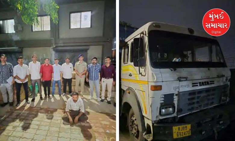 ભાવનગર લઠ્ઠાકાંડ બાદ કાર્યવાહી; સાણંદ GIDC પોલીસે રૂપિયા 1.11 કરોડનો વિદેશી દારૂ જપ્ત કર્યો, ડ્રાઈવરની ધરપકડ