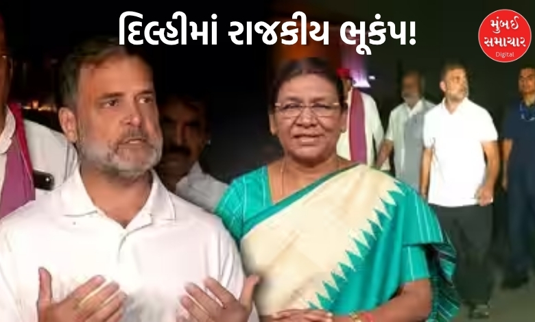 રાહુલ ગાંધીએ કહ્યું અમે રાષ્ટ્રપતિને વોટ ચોરીના પુરાવા આપીશું...