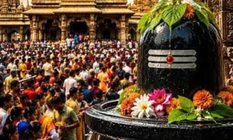 રાજ્યભરમાં શ્રાવણ માસનો ઉત્સાહભેર પ્રારંભ: સોમનાથથી સુરત સુધી દેવાલયોમાં ભક્તોનું ઘોડાપૂર