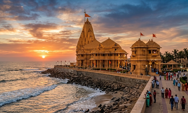 શ્રાવણ મહિનાના ચારેય સોમવારે સોમનાથ મંદિર સવારે 4 વાગ્યે ખુલશે, આખો મહિનો બહુવિધ કાર્યક્રમ