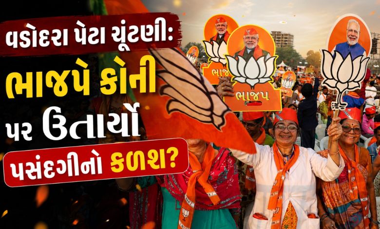 વડોદરામાં માંજલપુર બેઠકની પેટાચૂંટણીમાં ભાજપે ક્યા પાટીદારને આપી ટિકિટ ?